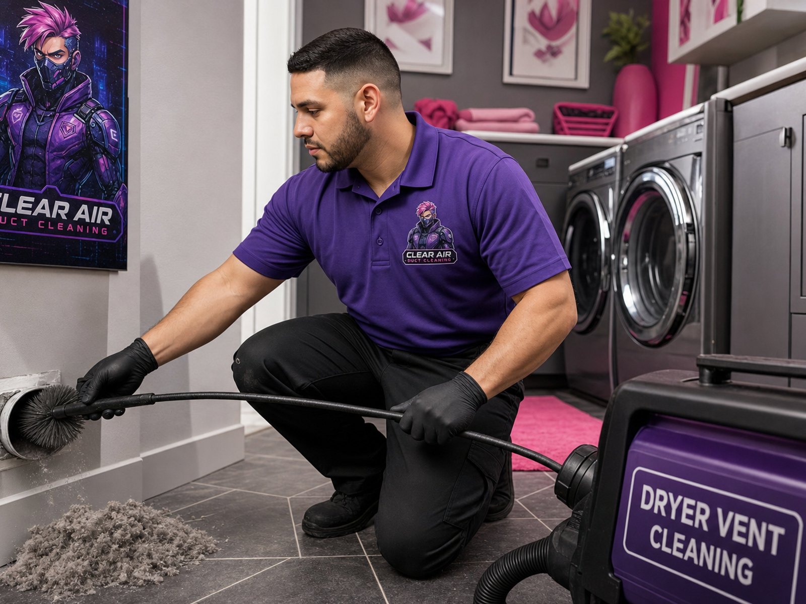 Efficient Dryer Vent Cleaning in Glendale | Clear Air